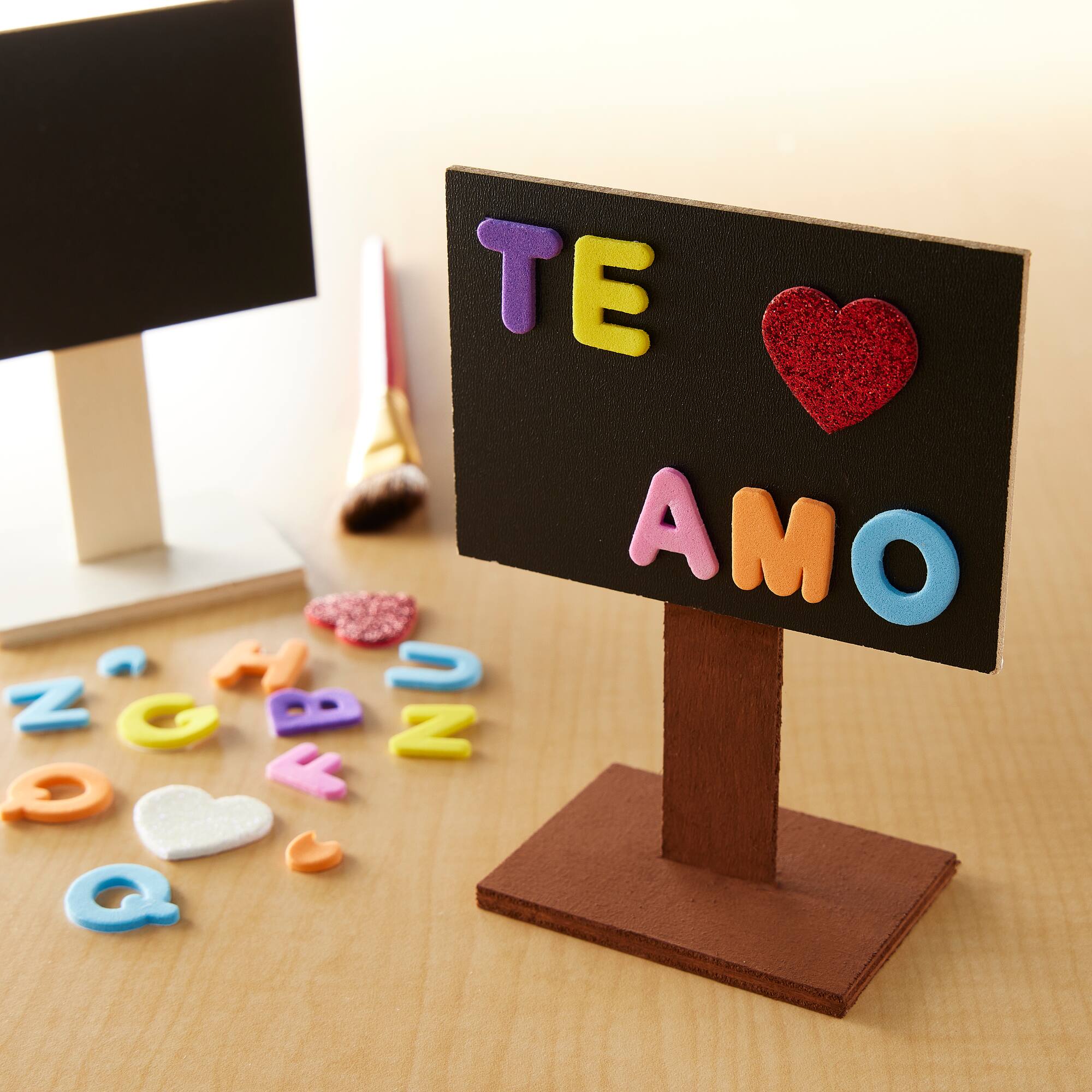 12 Packs: 4 ct. (48 total) Mini Standing Chalkboards by Make Market®